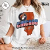 San Francisco 49ers Buc-ee’s Patriotic Football California Gold Graphic Unisex T-Shirt San Francisco 49ers Buc-ee’s Patriotic Football California Gold Graphic Unisex T-Shirt