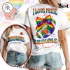 San Francisco 49ers Pride Month Football Rainbow Bow Graphic T-Shirt San Francisco 49ers Pride Month Football Rainbow Bow Graphic T-Shirt