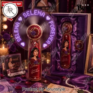 Selena Queen of Tejano Music Premium LED Hand Fan