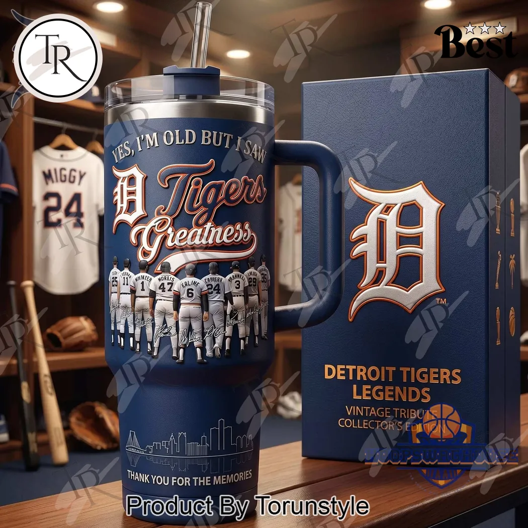 Detroit Tigers Legends Vintage Tribute Collector’s Edition Insulated Tumbler Detroit Tigers Legends Vintage Tribute Collector’s Edition Insulated Tumbler