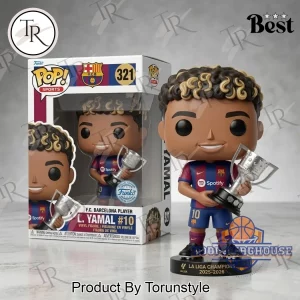 FC Barcelona L. Yamal #10 La Liga Champions 2025-2026 Special Edition Funko Pop Vinyl Figure