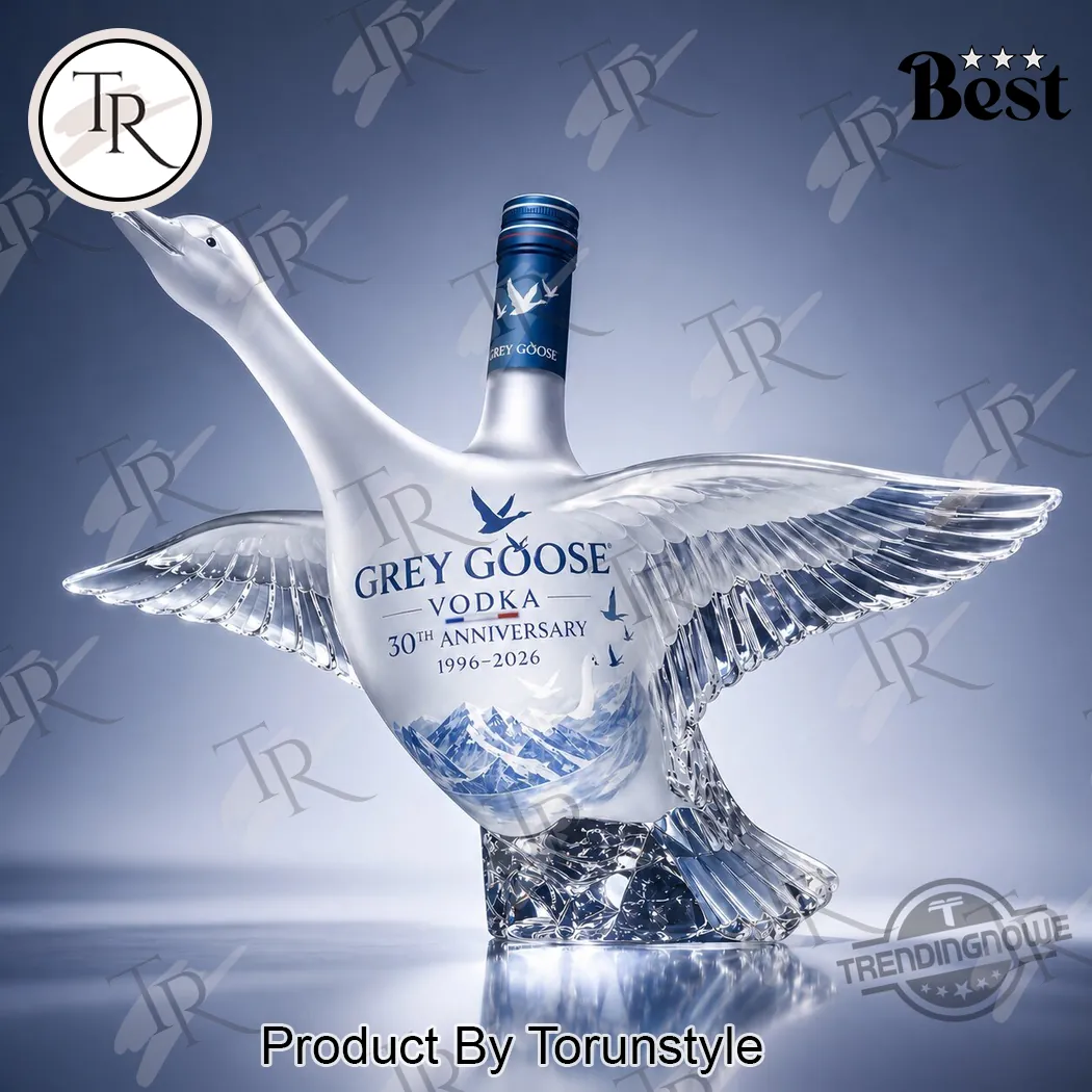 Grey Goose 30th Anniversary Special Edition Collectible Luxury Whiskey Bottle Grey Goose 30th Anniversary Special Edition Collectible Luxury Whiskey Bottle