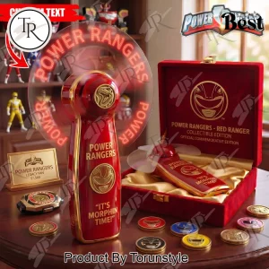 Power Rangers Red Ranger Legacy LED Collectible Hand Fan