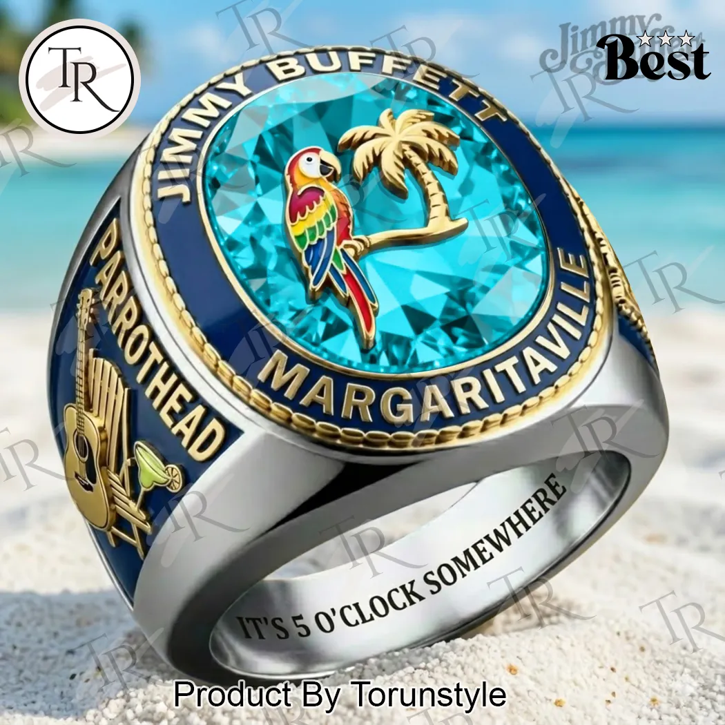 Jimmy Buffett Margaritaville Parrothead Commemorative Ring Jimmy Buffett Margaritaville Parrothead Commemorative Ring