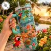Rush 2112 Spirit Of Radio Starman Premium 3D Gold Insulated Stainless Steel Tumbler with Handle Rush 2112 Spirit Of Radio Starman Premium 3D Gold Insulated Stainless Steel Tumbler with Handle