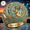 Margaritaville Parrot Head Jimmy Buffett Premium Gold Plated Blue Gemstone Ring Margaritaville Parrot Head Jimmy Buffett Premium Gold Plated Blue Gemstone Ring