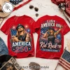 Bret Michaels America 250 Years of Freedom Patriotic Red Graphic T-Shirt Bret Michaels America 250 Years of Freedom Patriotic Red Graphic T-Shirt