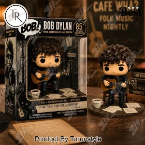 Bob Dylan 85th Birthday Anniversary Greenwich Village Edition Funko Pop