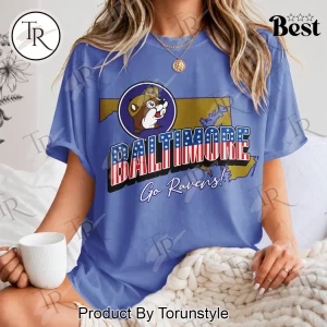 Baltimore Ravens Buc-ee’s Patriotic Maryland State Pride Unisex Graphic T-Shirt