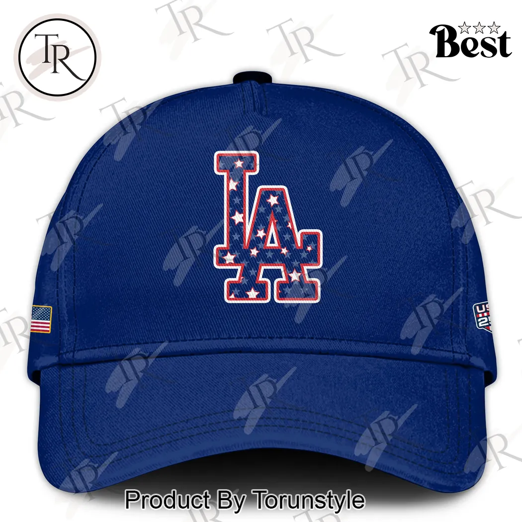 Los Angeles USA 250th Anniversary Patriotic Stars and Stripes Commemorative Baseball Cap Los Angeles USA 250th Anniversary Patriotic Stars and Stripes Commemorative Baseball Cap