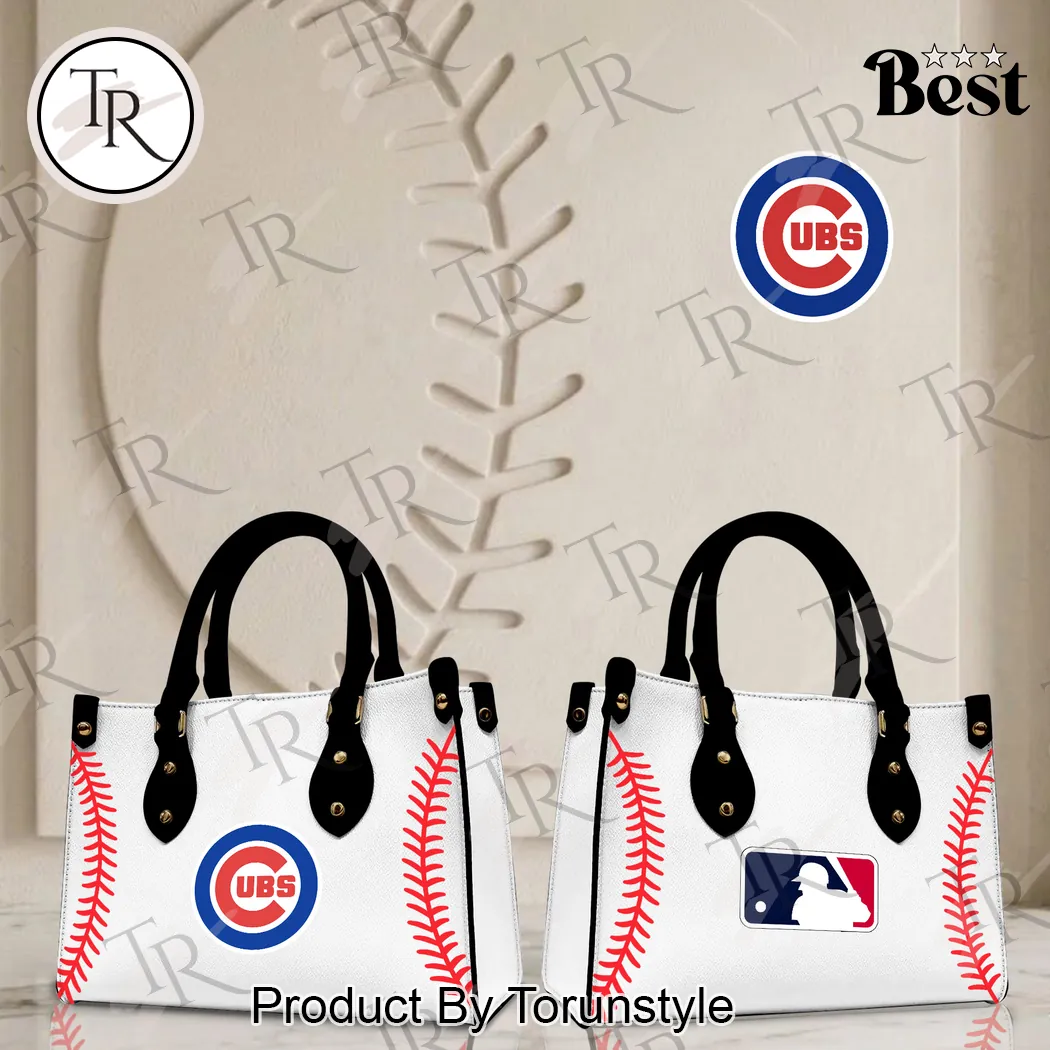 MLB Baseball Fan White Stitch UBS Design Handbag MLB Baseball Fan White Stitch UBS Design Handbag