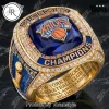 New York Knicks 2026 Eastern Conference Champions Commemorative Gold Replica Ring