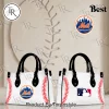 Miami Marlins Baseball Stitch Fan Handbag