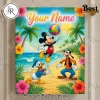 Winnie the Pooh & Piglet Personalized Kids Beach Towel