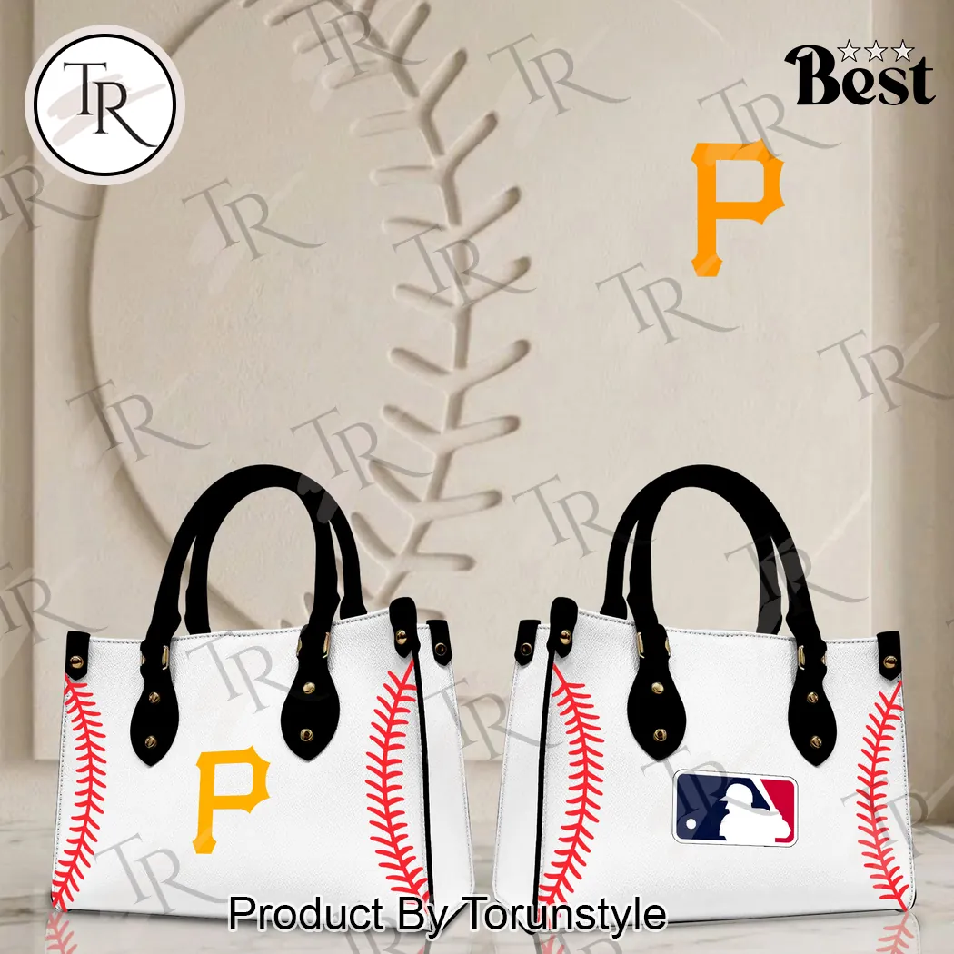 Pittsburgh Pirates MLB Baseball Stitched Women’s Handbag Pittsburgh Pirates MLB Baseball Stitched Women’s Handbag