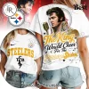 Las Vegas Raiders NFL Elvis Presley “The King” Graphic Women’s T-Shirt Las Vegas Raiders NFL Elvis Presley “The King” Graphic Women’s T-Shirt