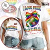 Cleveland Browns LGBT Pride Month Rainbow Unisex Graphic Tee Shirt Cleveland Browns LGBT Pride Month Rainbow Unisex Graphic Tee Shirt