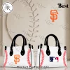 MLB Baseball Fan Classic Stitch White Handbag