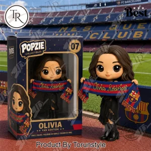 Olivia Rodrigo FC Barcelona Popzie Collectible Vinyl Figure
