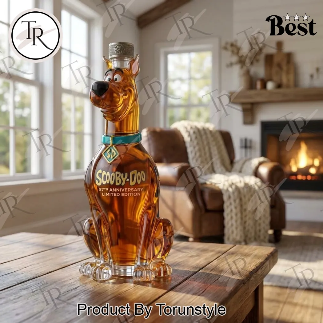 Scooby-Doo 57th Anniversary Limited Edition Commemorative Collectible Whiskey Bottle Scooby-Doo 57th Anniversary Limited Edition Commemorative Collectible Whiskey Bottle