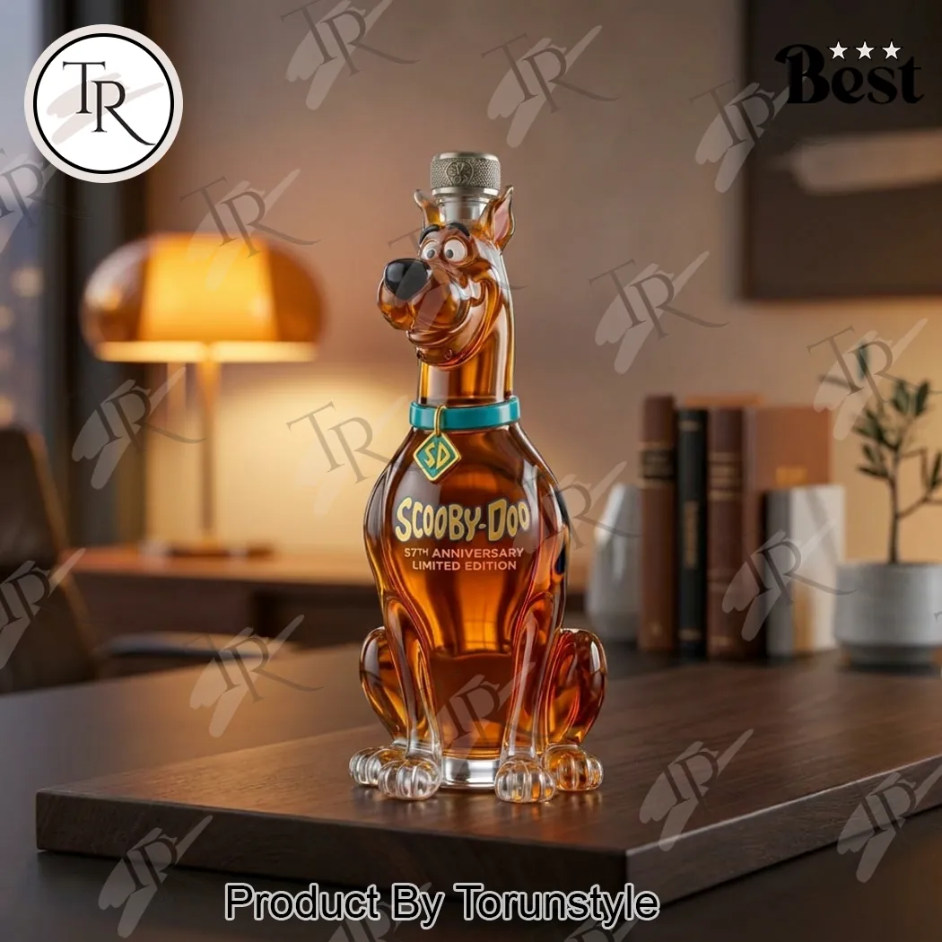 Scooby-Doo 57th Anniversary Limited Edition Commemorative Collectible Whiskey Bottle Scooby-Doo 57th Anniversary Limited Edition Commemorative Collectible Whiskey Bottle