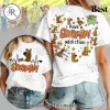 Snoopy Addiction Cute Cartoon Double Sided Graphic T-Shirt Snoopy Addiction Cute Cartoon Double Sided Graphic T-Shirt