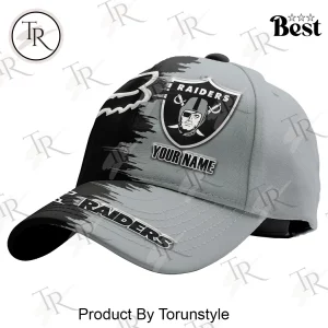 Las Vegas Raiders NFL Fox Racing Custom Personalized Baseball Cap