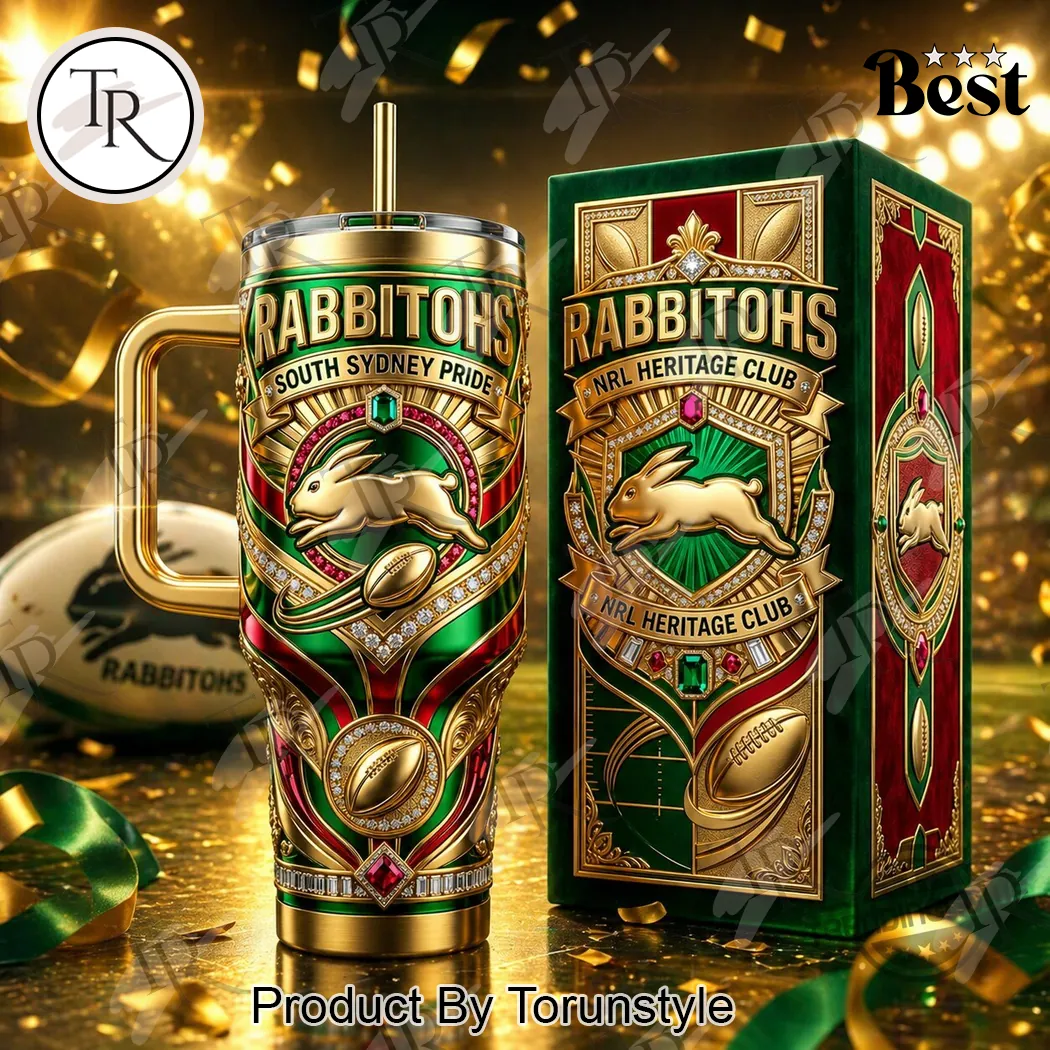South Sydney Rabbitohs NRL Heritage Club Luxury 40oz Tumbler South Sydney Rabbitohs NRL Heritage Club Luxury 40oz Tumbler