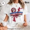 Los Angeles Chargers Buc-ees Patriotic California Game Day Graphic T-Shirt Los Angeles Chargers Buc-ees Patriotic California Game Day Graphic T-Shirt
