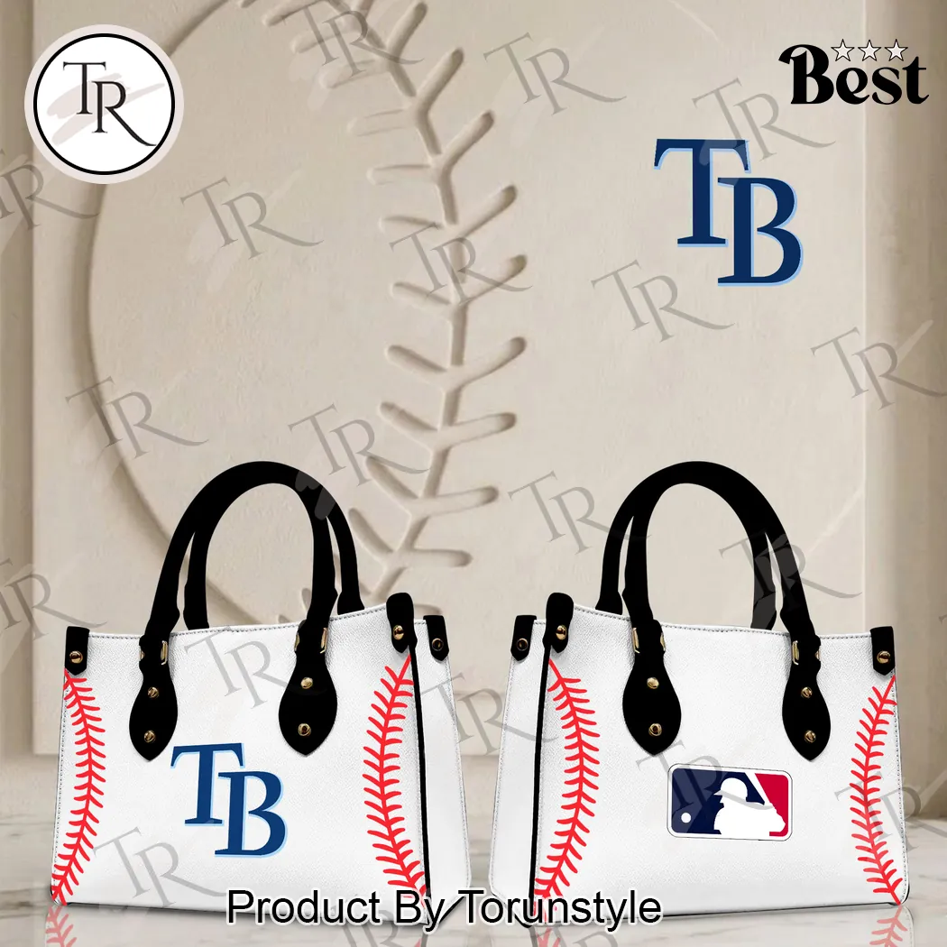 Tampa Bay Rays Baseball Stitch Fan Handbag Tampa Bay Rays Baseball Stitch Fan Handbag