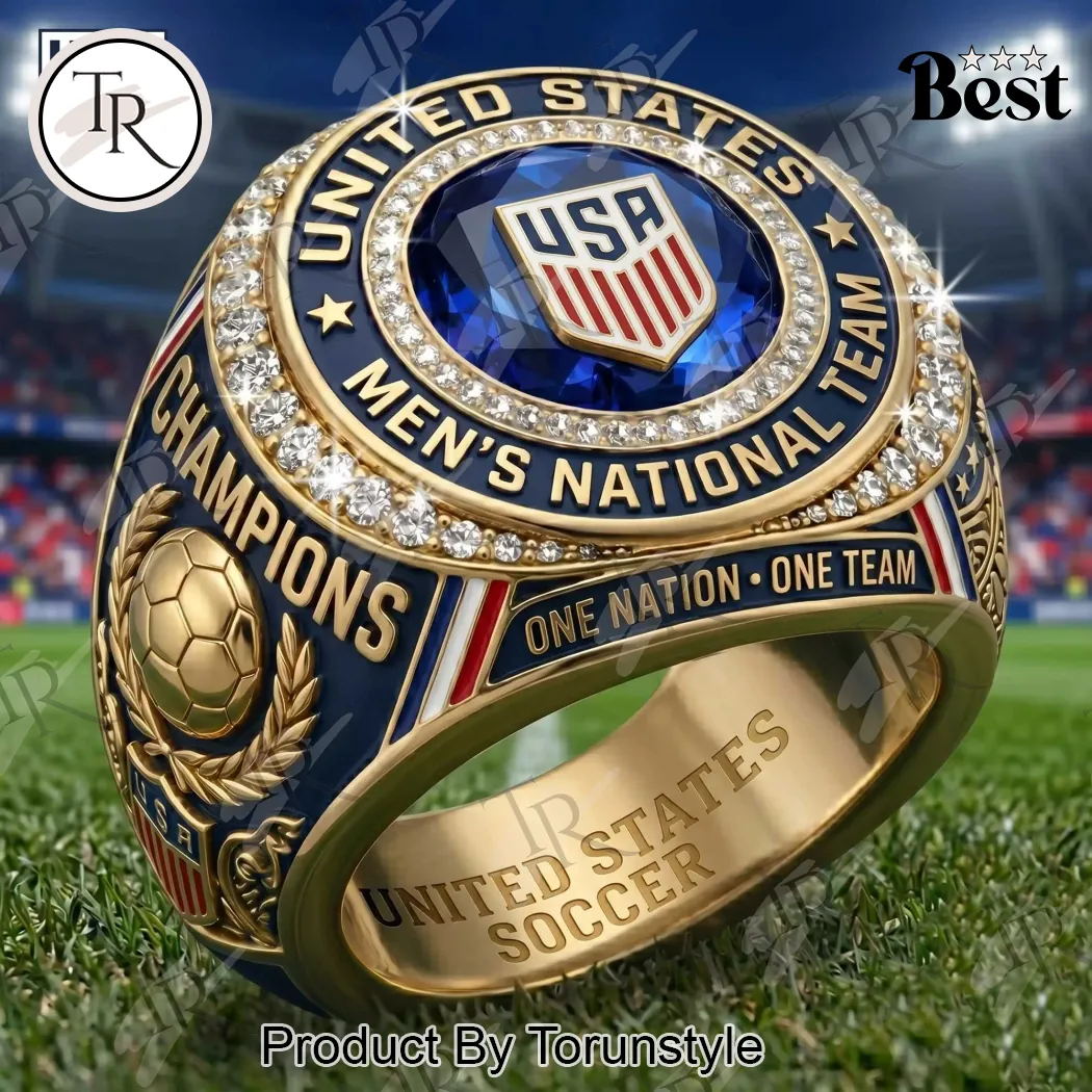 USA Men’s National Soccer Team Champions Premium Commemorative Ring USA Men’s National Soccer Team Champions Premium Commemorative Ring
