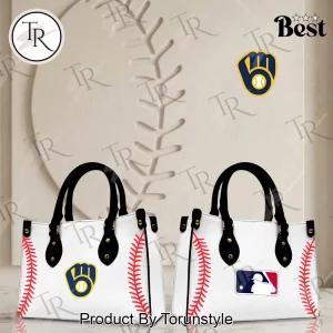 Milwaukee Brewers Baseball Stitch Gameday Handbag