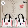 Los Angeles Dodgers MLB Baseball Stitch Fan Handbag
