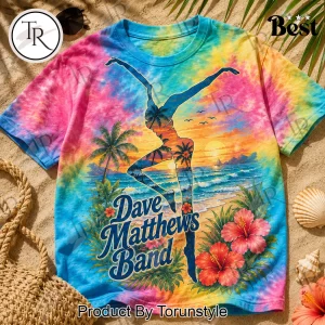 Dave Matthews Band Fire Dancer Good Days Sound Better Summer Tie Dye T-Shirt