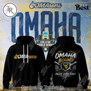 West Virginia Mountaineers 2026 NCAA College World Series Omaha Bound Men’s Hoodie West Virginia Mountaineers 2026 NCAA College World Series Omaha Bound Men’s Hoodie