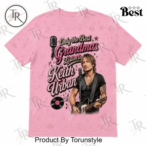 Keith Urban Somebody Like You Guitar Heart Pink Graphic Country Music T-Shirt
