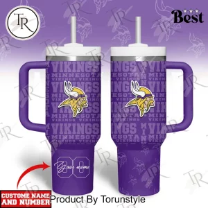 Minnesota Vikings Fan Gear 40oz Tumbler