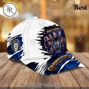 Paris Saint-Germain PSG Champions of Europe Back to Back Commemorative Classic Cap