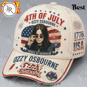 Ozzy Osbourne Prince of Darkness Patriotic 4th of July USA Baseball Cap Ozzy Osbourne Prince of Darkness Patriotic 4th of July USA Baseball Cap