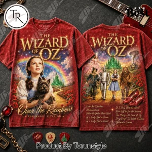 The Wizard of Oz Emerald City Dorothy and Toto Deluxe Fantasy All Over Print T-Shirt The Wizard of Oz Emerald City Dorothy and Toto Deluxe Fantasy All Over Print T-Shirt