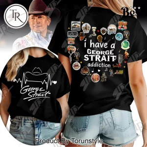 George Strait Country Music Fan Graphic T-Shirt