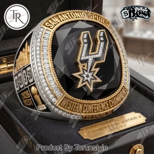 San Antonio Spurs 2026 Western Conference Champions Premium Ring
