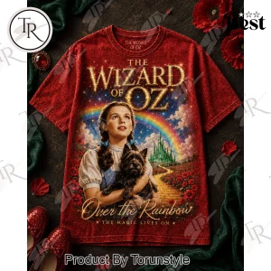 The Wizard of Oz Emerald City Dorothy and Toto Deluxe Fantasy All Over Print T-Shirt
