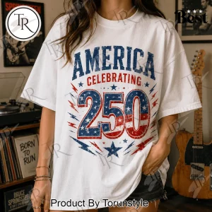 Bruce Springsteen America 250 Years of American Spirit 1776-2026 Patriotic Graphic T-Shirt