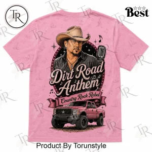 Only The Best Grandmas Listen To Jason Aldean Country Music Pink T-Shirt