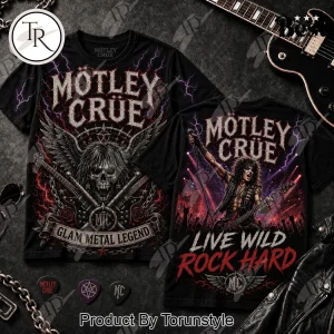 Mötley Crüe Glam Metal Legend Graphic T-Shirt Mötley Crüe Glam Metal Legend Graphic T-Shirt