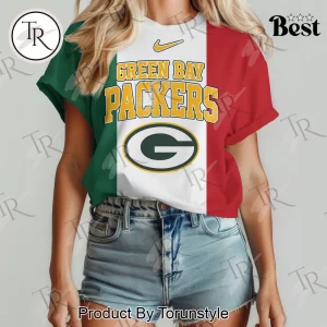 Green Bay Packers Mexican by Birth Pride Women’s Graphic T-Shirt