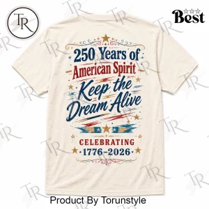Bruce Springsteen America 250th Anniversary 1776-2026 Vintage Patriotic Graphic T-Shirt