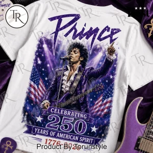 Prince America 250 Celebrating 250 Years of American Spirit Commemorative Graphic T-Shirt