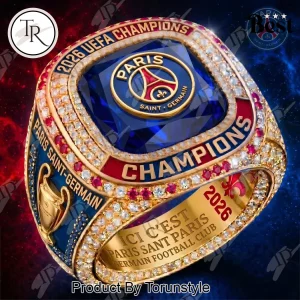 Paris Saint-Germain 2026 UEFA Champions Luxury Commemorative Ring